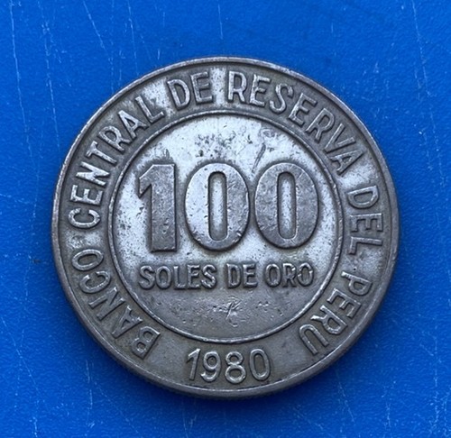 Peru 100 soles oro - oro, /
