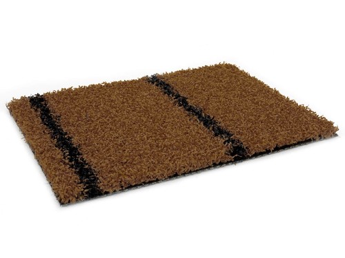 Kunstrasen teak muster 15x20cm - muster,