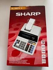 SHARP Tischrechner EL-2607PGGY