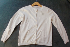 Mädchen Strickjacke, weiß