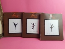 (K40) Lanarte Ballet Silhouette 3 Stickbilder DIY Kreuzstichpackung Ohne Rahmen