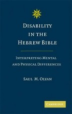 Saul M. Olyan | Disability in