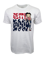 BETTY BOOP FLAG T SHIRT