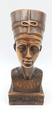 Nofretete Büste Nachbildung Kunstharz ca. 13,5 cm hoch