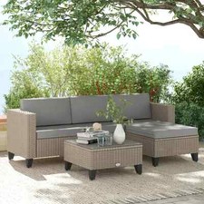 Tlg rattan gartenmöbel set - rattan,