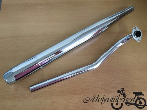Set auspuff p3 - +, krümmer