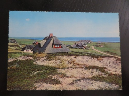 Insel sylt friesenhäuser - ak,