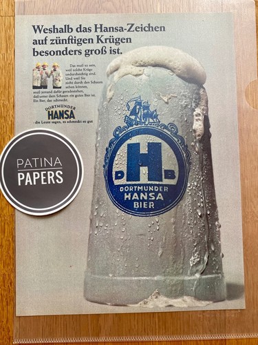1967 dortmunder hansa bier - 1967,