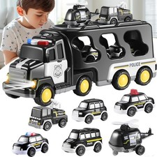 7-in-1-Polizeiauto-Spielzeugse