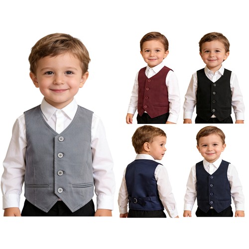 Kinder jungen weste festlich - jungen,