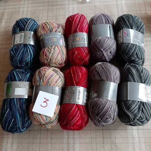 500 sockenwolle paket - 500,