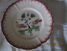 Schöner alter Fayence Teller im Straßburger Stil Luneville