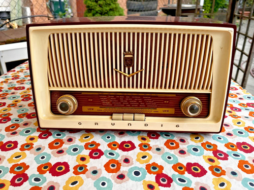 Grundig röhrenradio vintage - grundig,