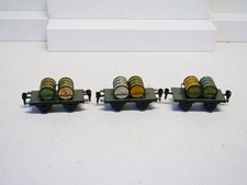 3 Plattformwagen aus Blech mit