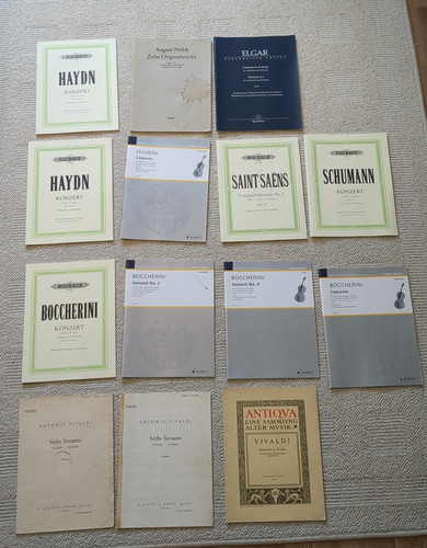 Cello noten klavierauszüge - noten,