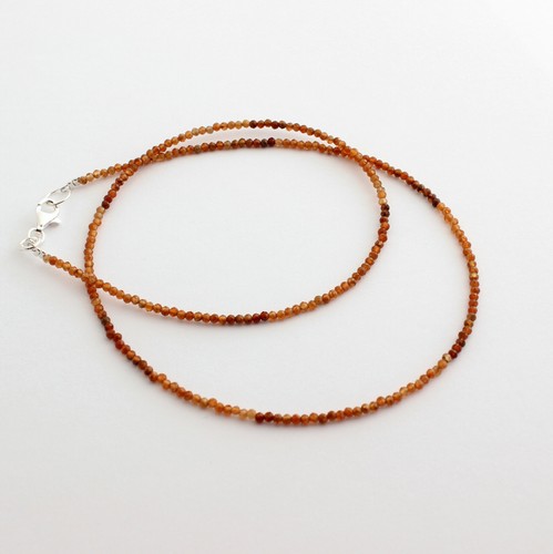 Hessonit granat kette - hessonit,