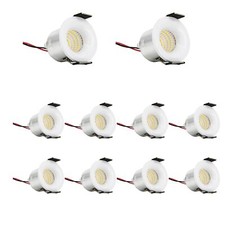 10x LED Mini Spotlight weiß