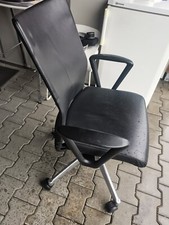 Klöber 676  Konferenzstuhl Drehstuhl  Leder-Schwarz - Rechnung