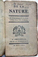 De la Nature Wasserhahn 1762