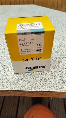 470 stück gesipa - ca.470,