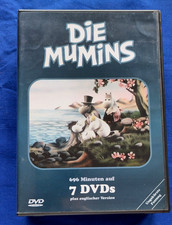 Die Mumins 7 DVD´s Box Hans Clarin Tove Jansson Puppentrick 1977