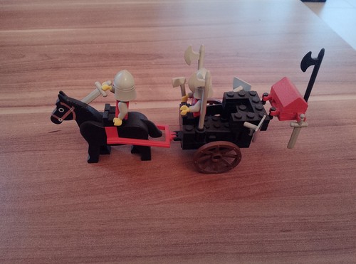 Lego ritterkarren komplett - ritterkarren,