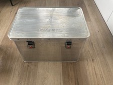 STIER Alubox Aluminiumbox Transportkiste Staub und Spritzwasserschutz 85 Liter