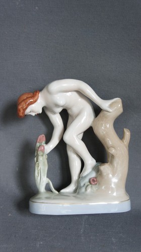 Figur porzellanfigur skulptur - porzellanfigur,