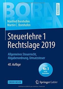 Steuerlehre rechtslage 2019 - steuerlehre,