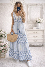 36 38 40 42  Maxikleid Kleid