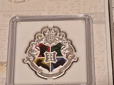 1 Oz Silbermünze - Harry Potter Hogwarts Wappen - 2021 - PP