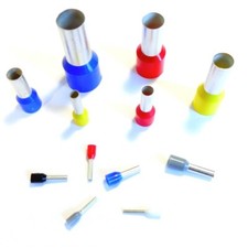 Aderendhülsen isoliert 0,50 - 50 mm² Kabelhülsen Presshülsen Endhülsen 5-1000ST