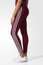 Adidas Leggings  Trefoil 3 Streifen Damen Fitness/Jogging Hose Baumwolle