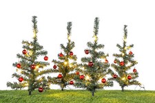 Weihnachts Garten Stecker 4er