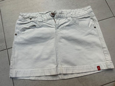 ✨Esprit edc: Super schöner Jeansrock Rock Gr. 34 Weiß blau gestreift✨