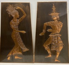 2x Kupferbild Reliefbild