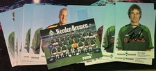 Werder Bremen Autogrammkarten