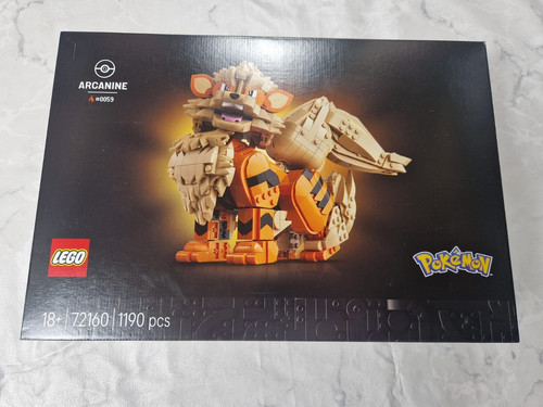 Lego pokémon 72160 arkani - lego,