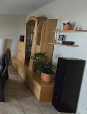 Wohnwand Erle Teilmassiv In Gutem Zustand Schrankwand Wohnzimmer