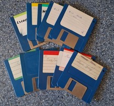 Amiga Disketten / Amiga Floppies | 2DD | 10 Stk. | ungetestet