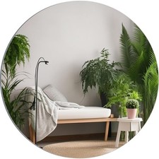 50cm Groß Wandspiegel Rund