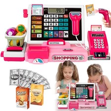 Kinder Registrierkasse Rosa