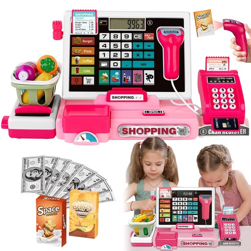 Kinder registrierkasse rosa - registrierkasse,