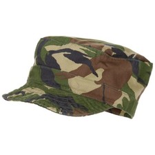 Niederländische Armee Feldmütze NL Woodland Camo DPM Tarn BDU Army Cap Mütze 