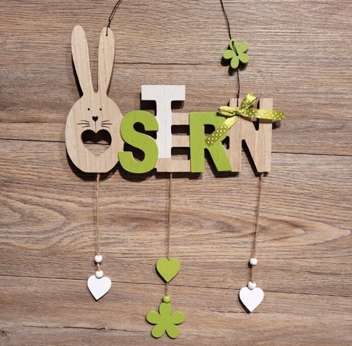 Holzschild ostern - holzschild,