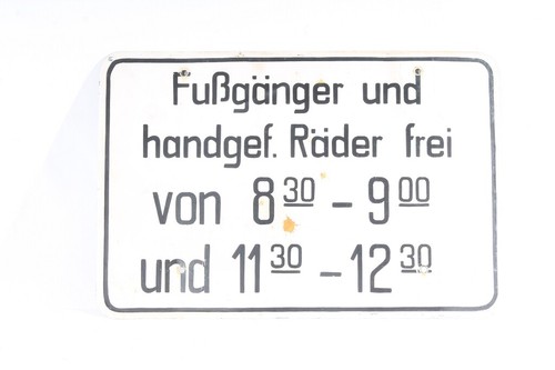Altes verkehrsschild - altes,