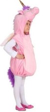 Einhorn Einhornkostüm Pony rosa Weste Plüsch Kostüm Einhornweste Pferd Unicorn