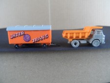 Kipper mit Bauwagen LKW Fahrzeug Hersteller Arnold 1:160 Spurweite N #282