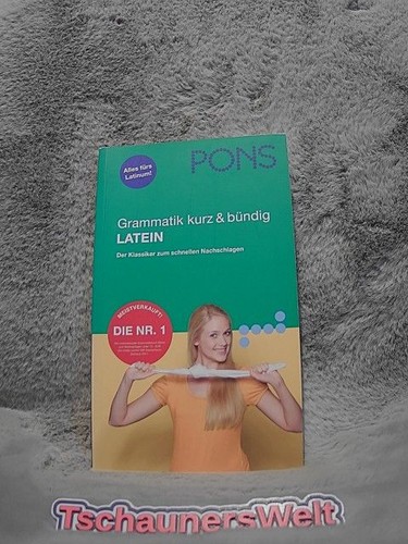 Pons grammatik kurz bündig - pons,