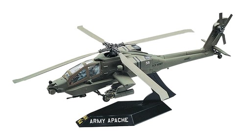 Plastic model kit - plastic, kit-ah-64